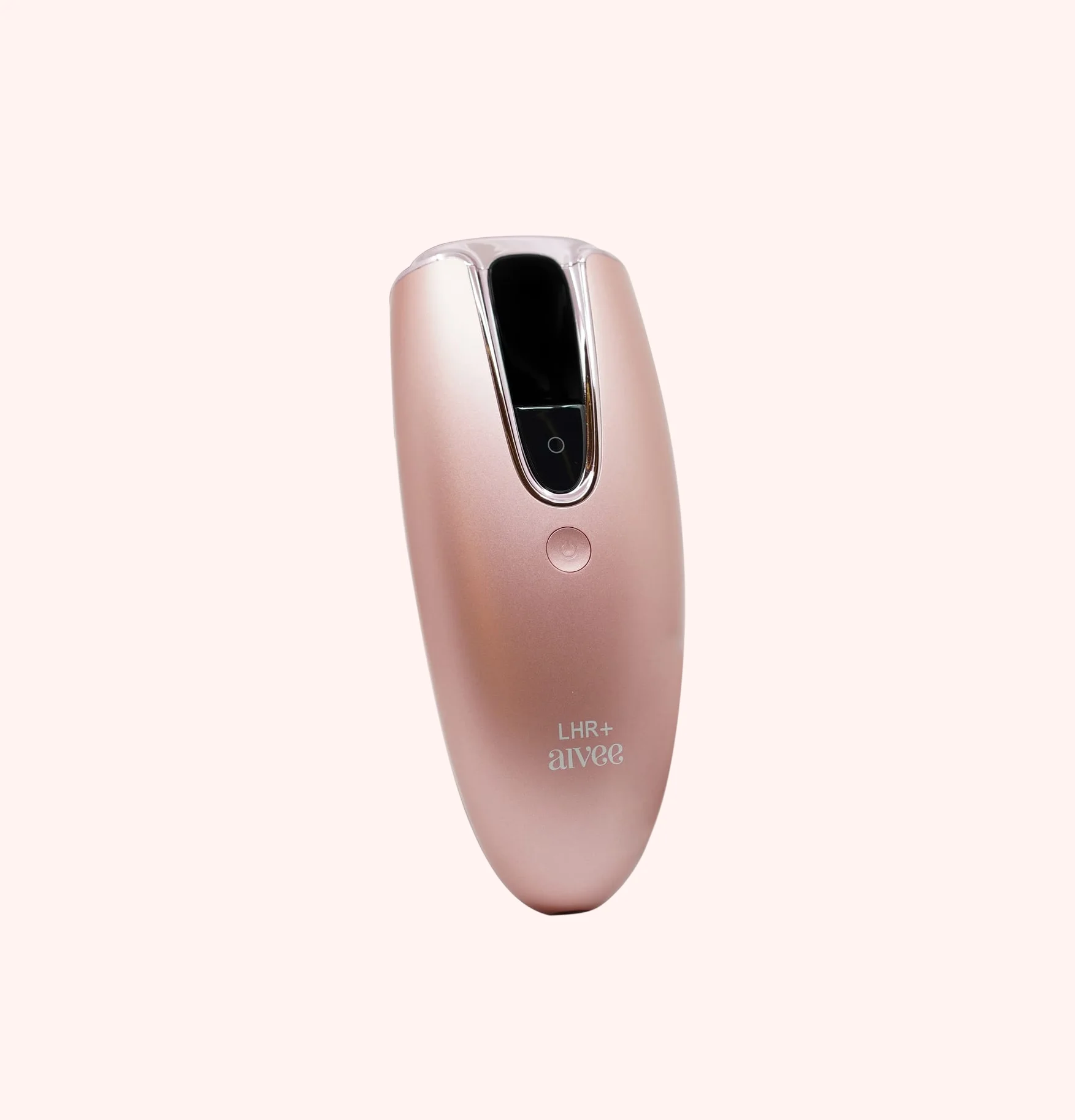Aivee LHR+ rose-gold hair removal device, front