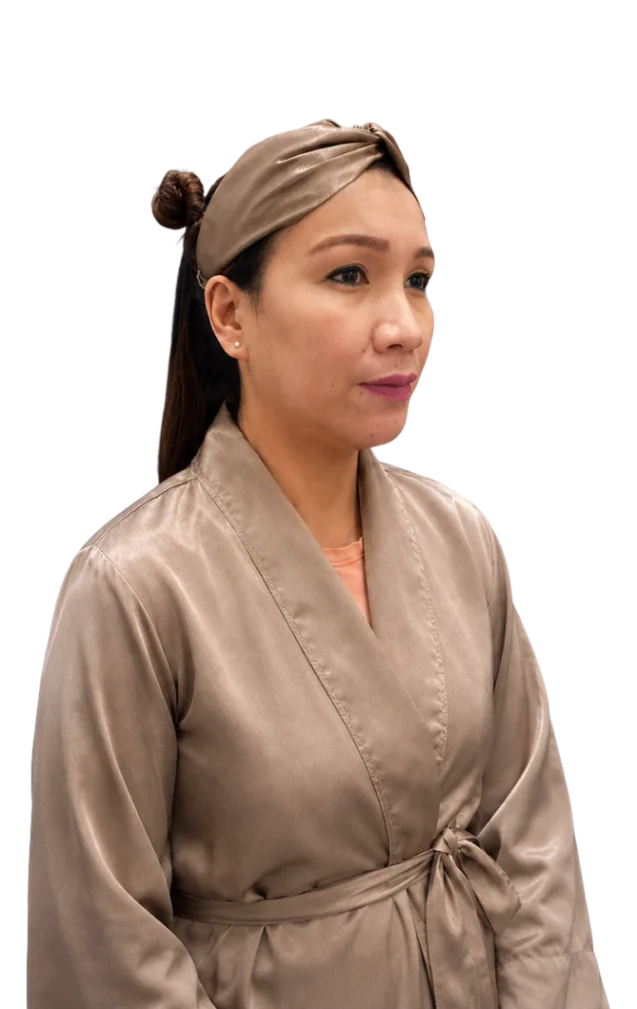 Client after their Aivee threadlift treatment